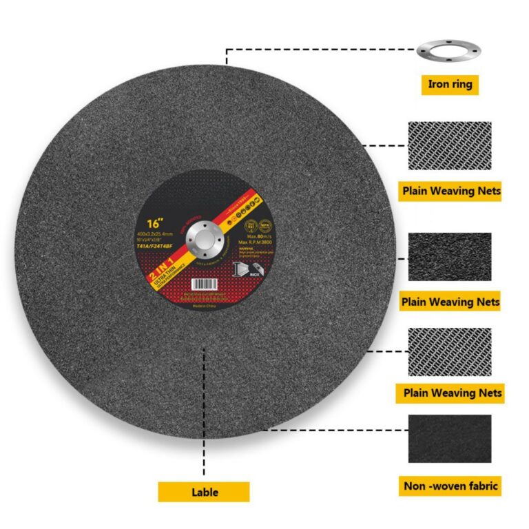 قرص قطع مقاس 16 بوصة