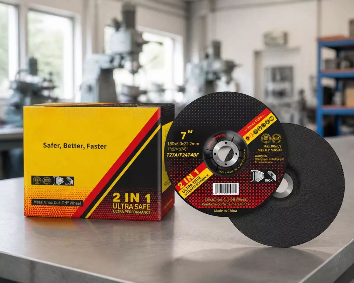 180mm T27 single net grinding disc for burr removal edge smoothing and OEM wholesale supply